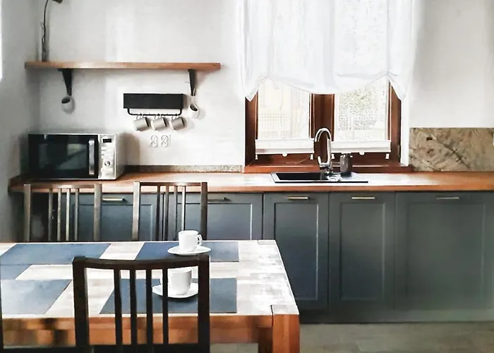 - Z Kominkiem I Duzym Tarasem, Sauna, Jacuzzi, Altana Z Grill, Z Mozliwoscia Wynajmu Dotakowych Pokoi - Schoenes Mit Kamin Und Grosser Terrasse, Sauna, Jacuzzi, Pavilion Mit Grill Und Der Option Zusaetzliche Zu Διαμέρισμα